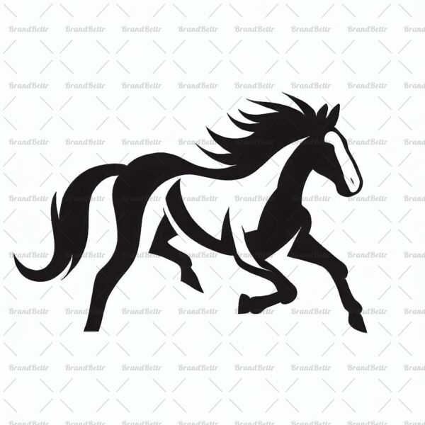 Galoppierendes Pferd